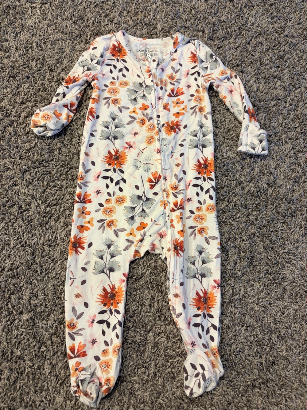 Caden Lane Floral Footie